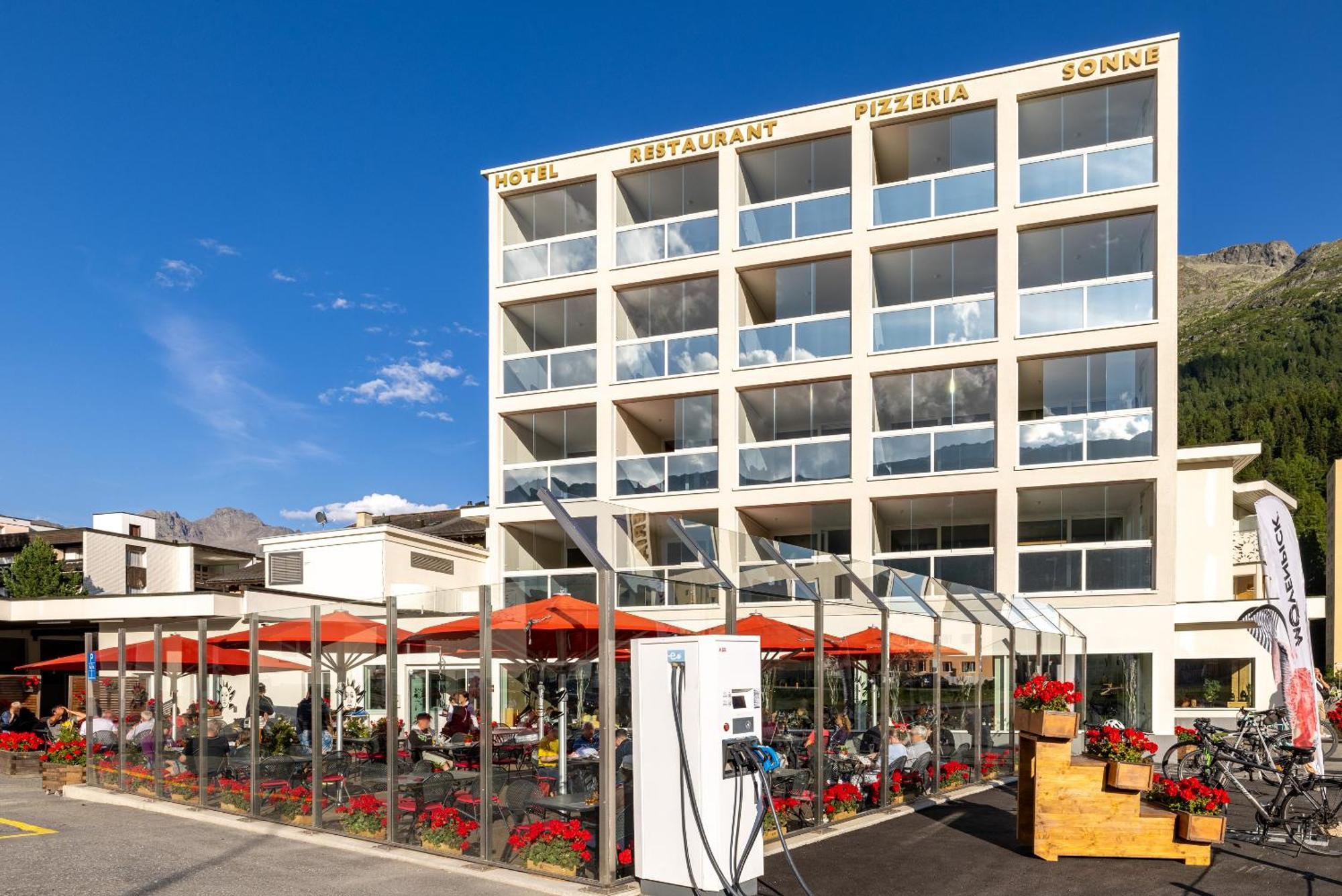 Hotel Sonne St. Moritz 3* Superior المظهر الخارجي الصورة